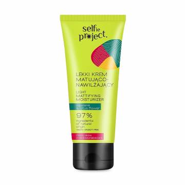 Легкий матирующий и увлажняющий крем для лица Selfie Project Light Mattifying Moisturizer, 50 мл Легкий матирующий и увлажняющий крем для лица Selfie Project Light Mattifying Moisturizer, 50 мл