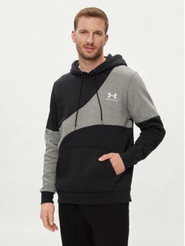 Under Armour Світшот Ua Essential Flc Blocked Hd 1383070-001 Чорний Loose Fit Under Armour Світшот Ua Essential Flc Blocked Hd 1383070-001 Чорний Loose Fit