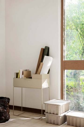 Цветочный горшок со стеллажом ferm LIVING Plant Box Цветочный горшок со стеллажом ferm LIVING Plant Box