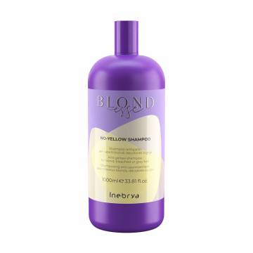Шампунь против желтизны Inebrya Blondesse No-Yellow Shampoo для светлых, осветленных или седых волос, 1 л Шампунь против желтизны Inebrya Blondesse No-Yellow Shampoo для светлых, осветленных или седых волос, 1 л