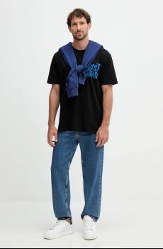 Хлопковая футболка Just Cavalli