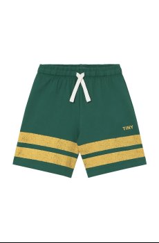 Детские хлопковые шорты Tinycottons STRIPES LOGO SHORT