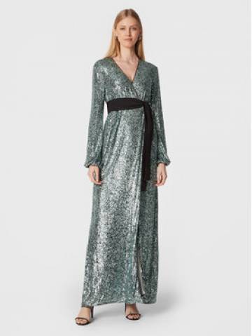 Pinko Вечірня сукня Germanico 1G18C0 A099 Зелений Regular Fit Pinko Вечірня сукня Germanico 1G18C0 A099 Зелений Regular Fit