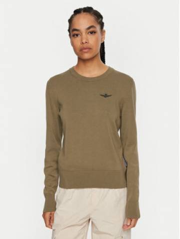 Aeronautica Militare Светр 242MA1502DL506 Зелений Regular Fit Aeronautica Militare Светр 242MA1502DL506 Зелений Regular Fit