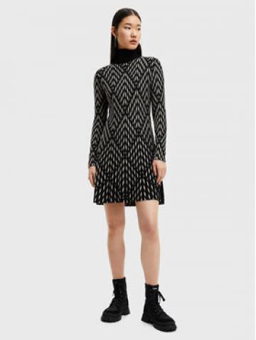 Desigual Трикотажна сукня Sian 22WWVF07 Чорний Regular Fit Desigual Трикотажна сукня Sian 22WWVF07 Чорний Regular Fit