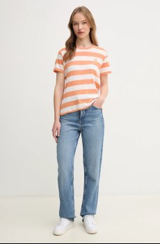 Хлопковая футболка Pepe Jeans