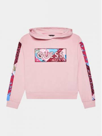 Guess Світшот J3BQ30 KAX73 Рожевий Regular Fit Guess Світшот J3BQ30 KAX73 Рожевий Regular Fit