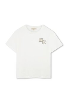 Детская хлопковая футболка Michael Kors