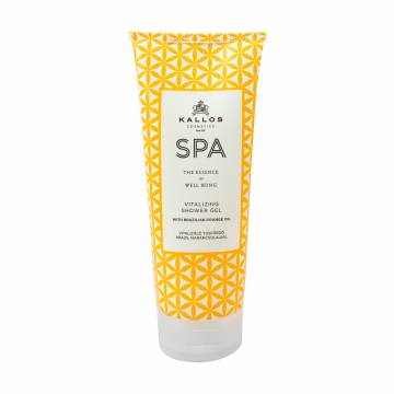 Витаминизирующий гель для душа Kallos SPA Vitalizing Shower Gel с маслом бразильского апельсина, 200 мл Витаминизирующий гель для душа Kallos SPA Vitalizing Shower Gel с маслом бразильского апельсина, 200 мл