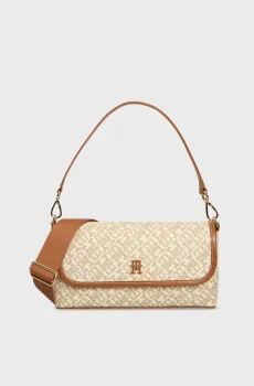 Женская сумка с узором TH MONOPLAY LE FLAP CROSSOVER Разноцветный ONESIZE Tommy Hilfiger AW0AW17341