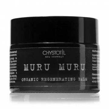 Органический восстанавливающий бальзам для лица Chystotil Muru Muru Organic Regenerating Balm, 15 мл Органический восстанавливающий бальзам для лица Chystotil Muru Muru Organic Regenerating Balm, 15 мл