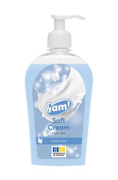 Крем-мыло JAM! Soft Cream Cream-Soap Gentle Care с глицерином, 325 г
