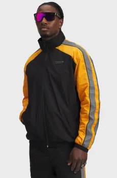 Мужская черная ветровка UA x Mansory Icon Track Jkt Черный M Under Armour 6009098-001
