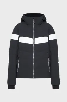 Женская черная лыжная куртка Черный 42 CMP 34W4586-U901