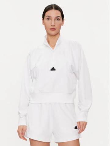 adidas Світшот Z.N.E. IN9478 Білий Relaxed Fit adidas Світшот Z.N.E. IN9478 Білий Relaxed Fit