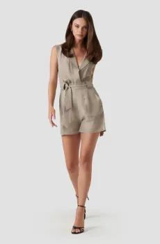 Женский бежевый комбинезон Бежевый S Guess W5GD99.WH6E0;G8W4