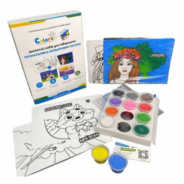 Набір для творчості Colorit Патріотичний (A4BC5) Набір для творчості Colorit Патріотичний (A4BC5)