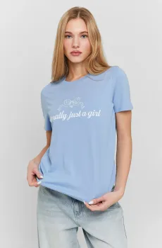 Женская голубая футболка Голубой XS Tally Weijl STSCOTIKKYL2