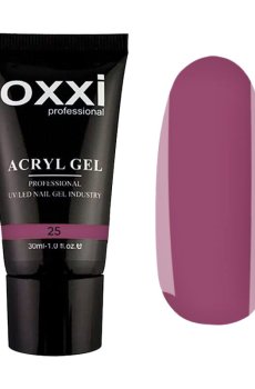 Акрил-гель для ногтей Oxxi Professional Acryl Gel 25, 30 мл