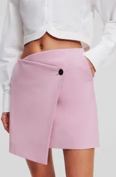 Женская розовая юбка HUN KIMS EDIT WRAP Розовый 42 Karl Lagerfeld 241W1204