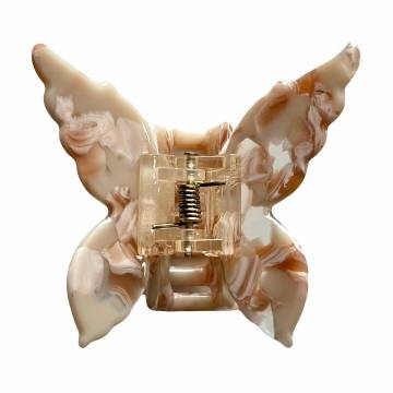 Заколка для волос NYU.NYU Hair Clip Бабочка бежевая, 1 шт (NN01HCMB01) Заколка для волос NYU.NYU Hair Clip Бабочка бежевая, 1 шт (NN01HCMB01)