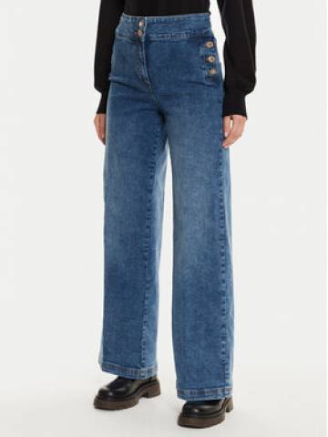 Silvian Heach Джинси Galta GPA24261JE Голубий Wide Leg Silvian Heach Джинси Galta GPA24261JE Голубий Wide Leg