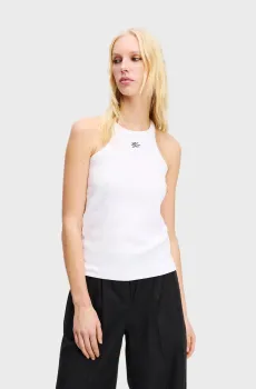 Женская белая майка AUTOGRAPH TANK Белый S Karl Lagerfeld A2W17107