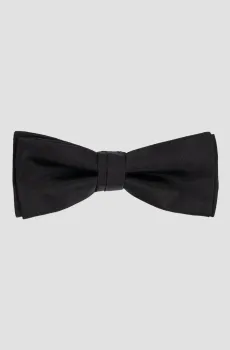 Мужская черная шелковая бабочка Черный ONESIZE BOSS 50480291;001