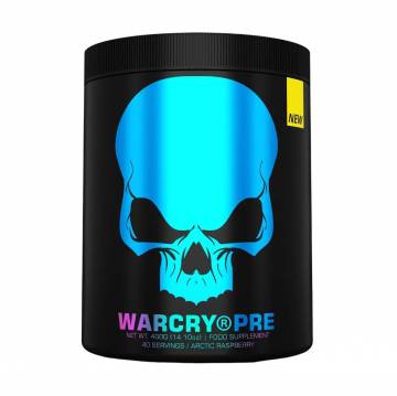Предтренировочный комплекс Genius Nutrition Warcry (New Formula) Арктическая малина, в порошке, 400 г Предтренировочный комплекс Genius Nutrition Warcry (New Formula) Арктическая малина, в порошке, 400 г