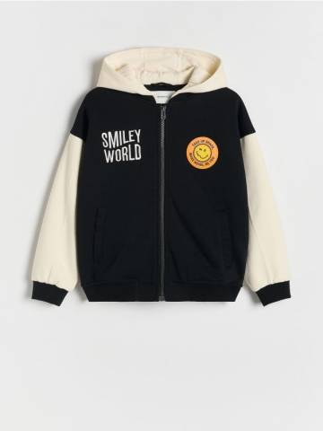 Reserved - BOYS` OUTER JACKET - чорний - 941CI-99X Reserved - BOYS` OUTER JACKET - чорний - 941CI-99X