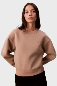 Женский бежевый свитшот BOXY SCUBA Бежевый L Calvin Klein Jeans LV047E227G