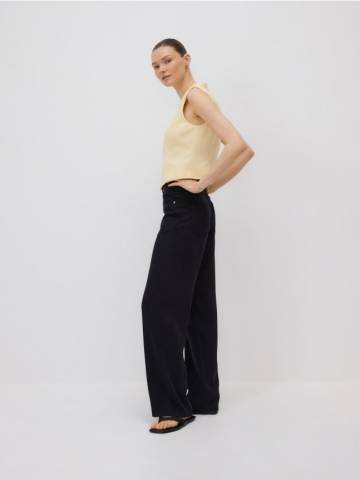 Reserved - LADIES` JEANS TROUSERS - сірий - YT364-90J Reserved - LADIES` JEANS TROUSERS - сірий - YT364-90J