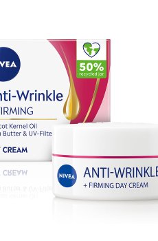 Уценка! Дневной крем для лица NIVEA против морщин + упругость, 45+, 50 мл