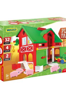 Игровой набор Wader Домик ферма, с 3 лет (25451)