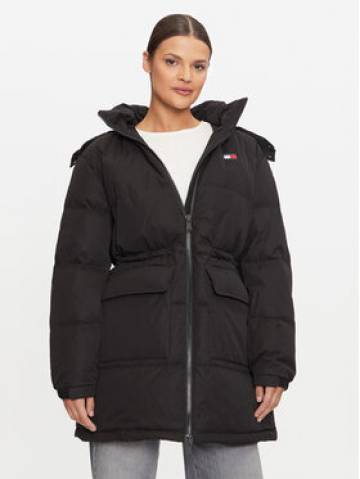 Tommy Jeans Пуховик Alaska DW0DW18821 Чорний Regular Fit Tommy Jeans Пуховик Alaska DW0DW18821 Чорний Regular Fit
