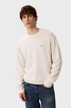 Мужской белый джемпер RELAXED Белый L Calvin Klein Jeans LV04RC309G