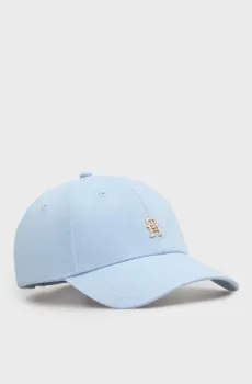 Женская голубая кепка TH ELEVATED Голубой ONESIZE Tommy Hilfiger AW0AW17631