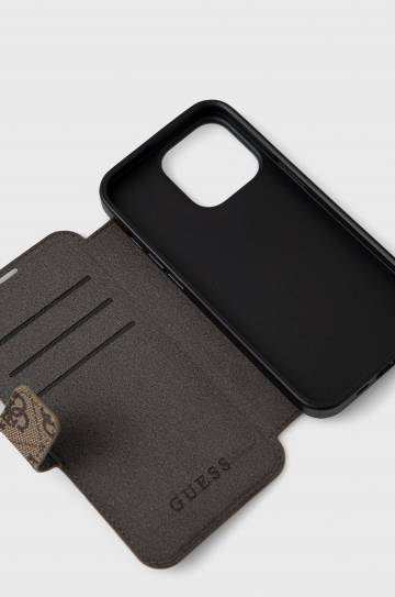 Чехол на телефон Guess цвет коричневый iPhone 13 Pro Чехол на телефон Guess цвет коричневый iPhone 13 Pro