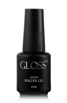 Уценка! Однофазный гель для ногтей Gloss UV/LED Builder Gel с кистью, Lemonade, 18 мл