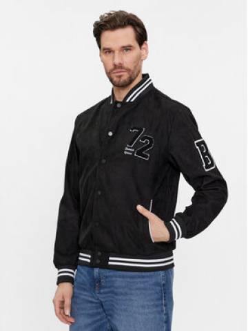 Brave Soul Куртка бомбер MJK-BROXTON Чорний Regular Fit Brave Soul Куртка бомбер MJK-BROXTON Чорний Regular Fit