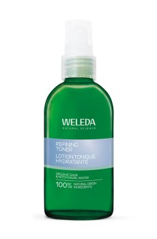 Увлажняющий тоник для лица Weleda Refining Toner для нормализации pH и сужения пор, с органическим гамамелисом, 150 мл