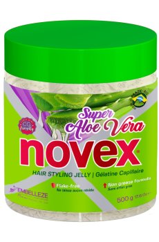 Средство для укладки волос Novex Super Aloe Vera Hair Styling Jelly с алоэ вера, 500 г