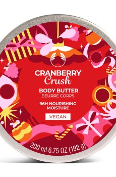 Баттер для тела The Body Shop Cranberry Crush Body Butter Клюквенный краш, 200 мл