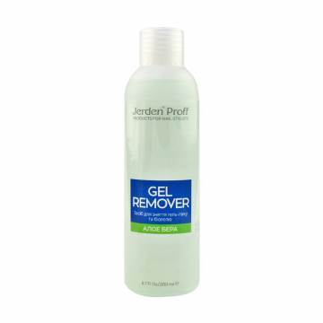 Средство для снятия гель-лака и биогеля Jerden Proff Gel Remover Алоэ Вера, 200 мл Средство для снятия гель-лака и биогеля Jerden Proff Gel Remover Алоэ Вера, 200 мл