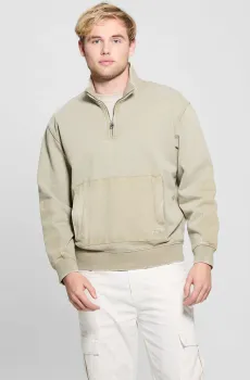 Мужская бежевая спортивная кофта Бежевый XS Guess M5GQ17.KCNY4;F9KA