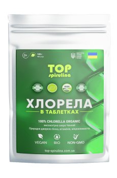 Хлорелла TOP Spirulina, 400 таблеток
