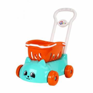 Детская игрушка TechnoK Коляска Котик, оранжево-бирюзовый, от 3 лет (6924) Детская игрушка TechnoK Коляска Котик, оранжево-бирюзовый, от 3 лет (6924)