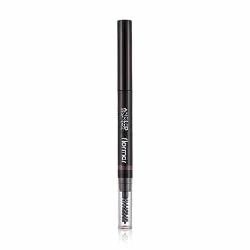 Автоматический карандаш для бровей со щеточкой Flormar Angled Brow Pencil 002 Light Brown, 0.28 г Автоматический карандаш для бровей со щеточкой Flormar Angled Brow Pencil 002 Light Brown, 0.28 г