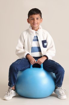 U.S. Polo Assn. Kids Boys Brand Logo Tailored Jacket