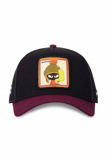 Кепка Capslab x Looney Tunes цвет чёрный с аппликацией CL/LOO10/1/CT/VMAR Кепка Capslab x Looney Tunes цвет чёрный с аппликацией CL/LOO10/1/CT/VMAR